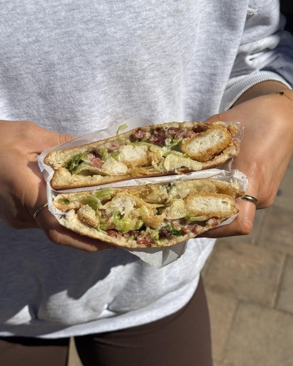 The caesar crunch sandwich